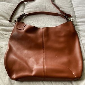 CO-LAB Large Leather Hobo Crossbody Purse